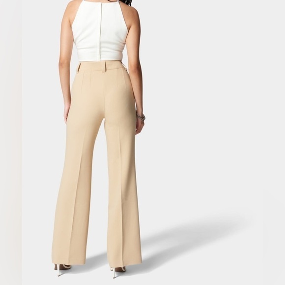 Bebe,Italy,Sleek Extra-Wide Trousers,The Perfect Cocktail Pant,Exclt Con,Size 0 - Picture 6 of 15